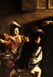 Мікеланджело Караваджо, Обрання апостола Матвія, техніка к'яроскуро.