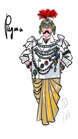 Вистава «Мауглі». Авторська школа Бойка. Костянтин Пономарьов – театральний художник, художник з костюмів