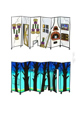 Опера «Гензель та Гретель». Костянтин Пономарьов – театральний художник, художник з костюмів. ХНАТОБ