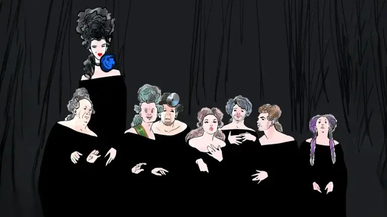 Крихітка Цахес на прізвисько Цинобер. Костянтин Пономарьов – театральний художник, художник з костюмів. Березіль