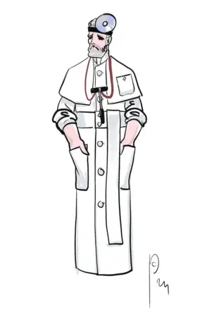 Вистава «Шевченко 2.0». Костянтин Пономарьов – театральний художник, художник з костюмів. Березіль