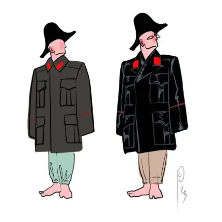 Вистава «Шевченко 2.0». Костянтин Пономарьов – театральний художник, художник з костюмів. Березіль