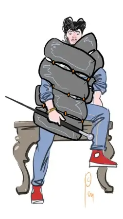 Опера-кабаре «ТГШ. Подорож у часі». Костянтин Пономарьов – театральний художник, художник з костюмів. Березіль