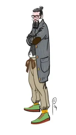 Опера-кабаре «ТГШ. Подорож у часі». Костянтин Пономарьов – театральний художник, художник з костюмів. Березіль