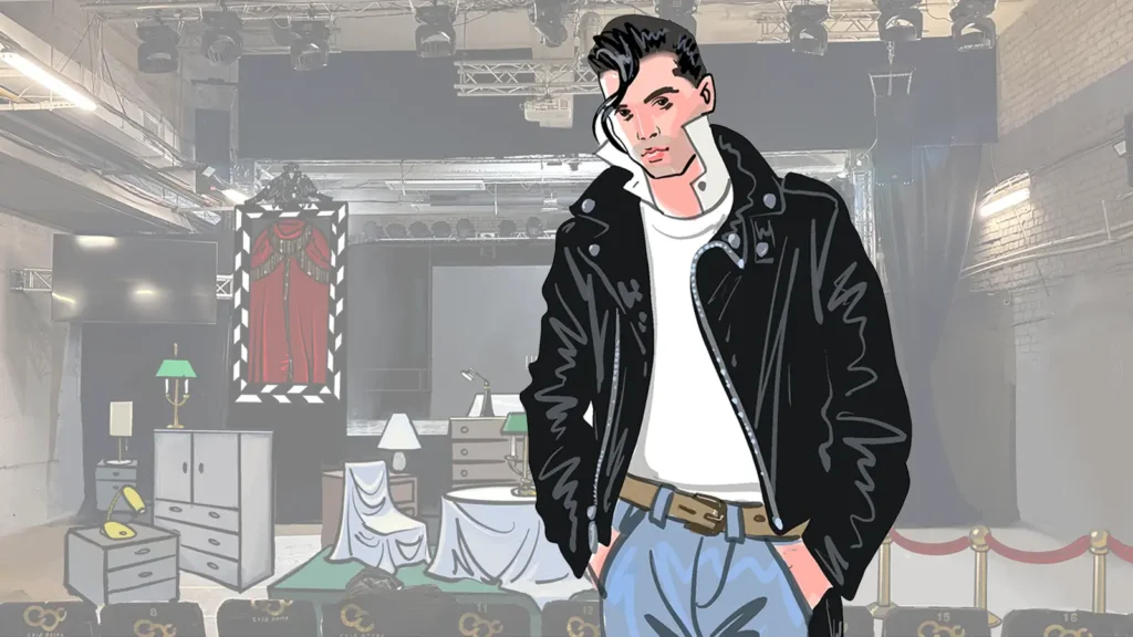 Опера-кабаре «ТГШ. Подорож у часі». Костянтин Пономарьов – театральний художник, художник з костюмів. Березіль